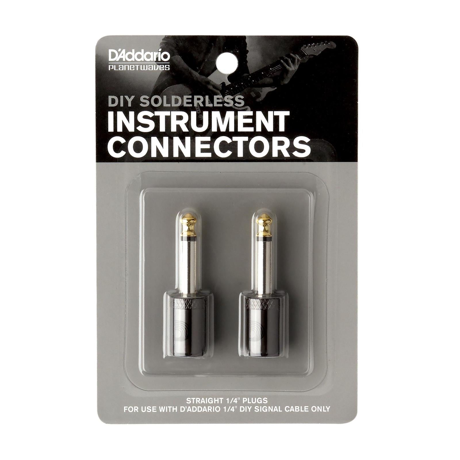 1/4" Plug - Straight