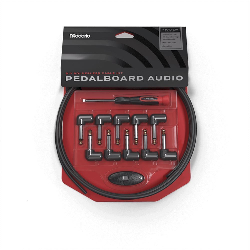Planet Waves Solderless Custom Cable Set, 10 feet, 10 plugs