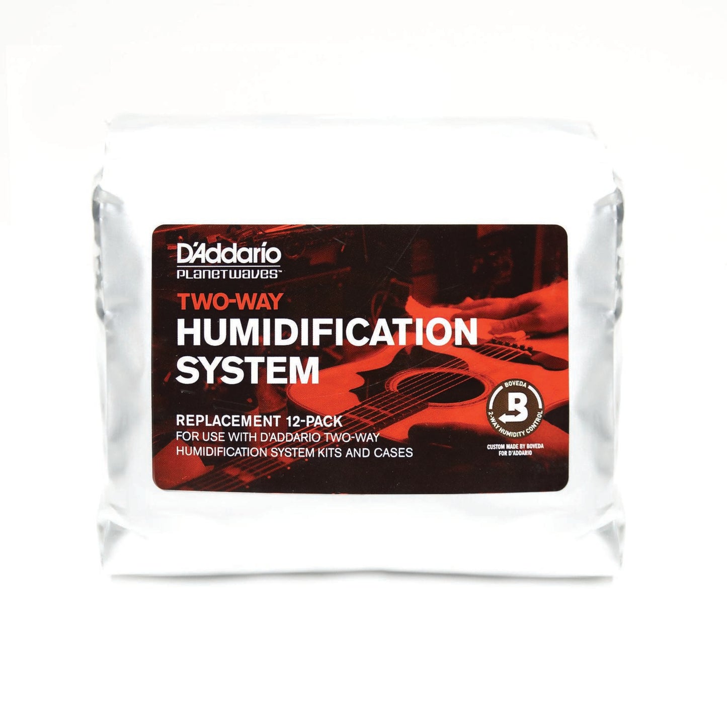 Two-Way Humidification Replacement 12 pack, by D'Addario