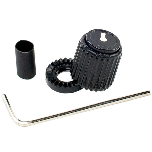 Planet Waves Loknob Small - Black Replacement Knob for Amplifiers, Effects Pedals, Instruments