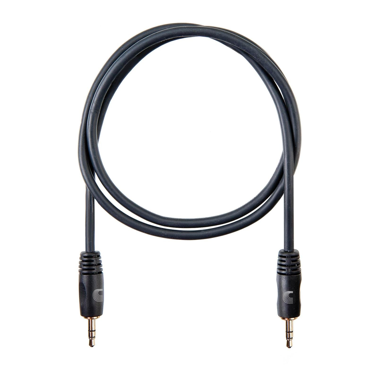 Planet Waves 1/8 Inch to 1/8 Inch Stereo Cable, 3 feet