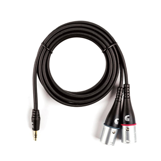 Custom Series 1/8Ç? to Dual  XLR Audio Cable, by D'Addario