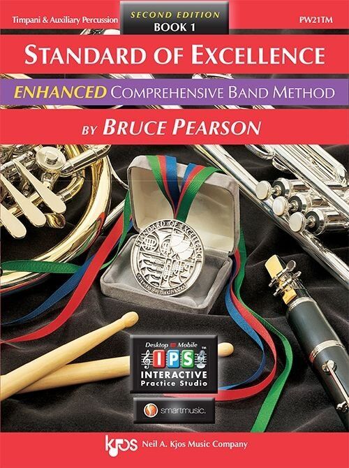 Standard of Excellence Book 1 Timpani/Auxiliary Percussion by Bruce Pearson — view 2