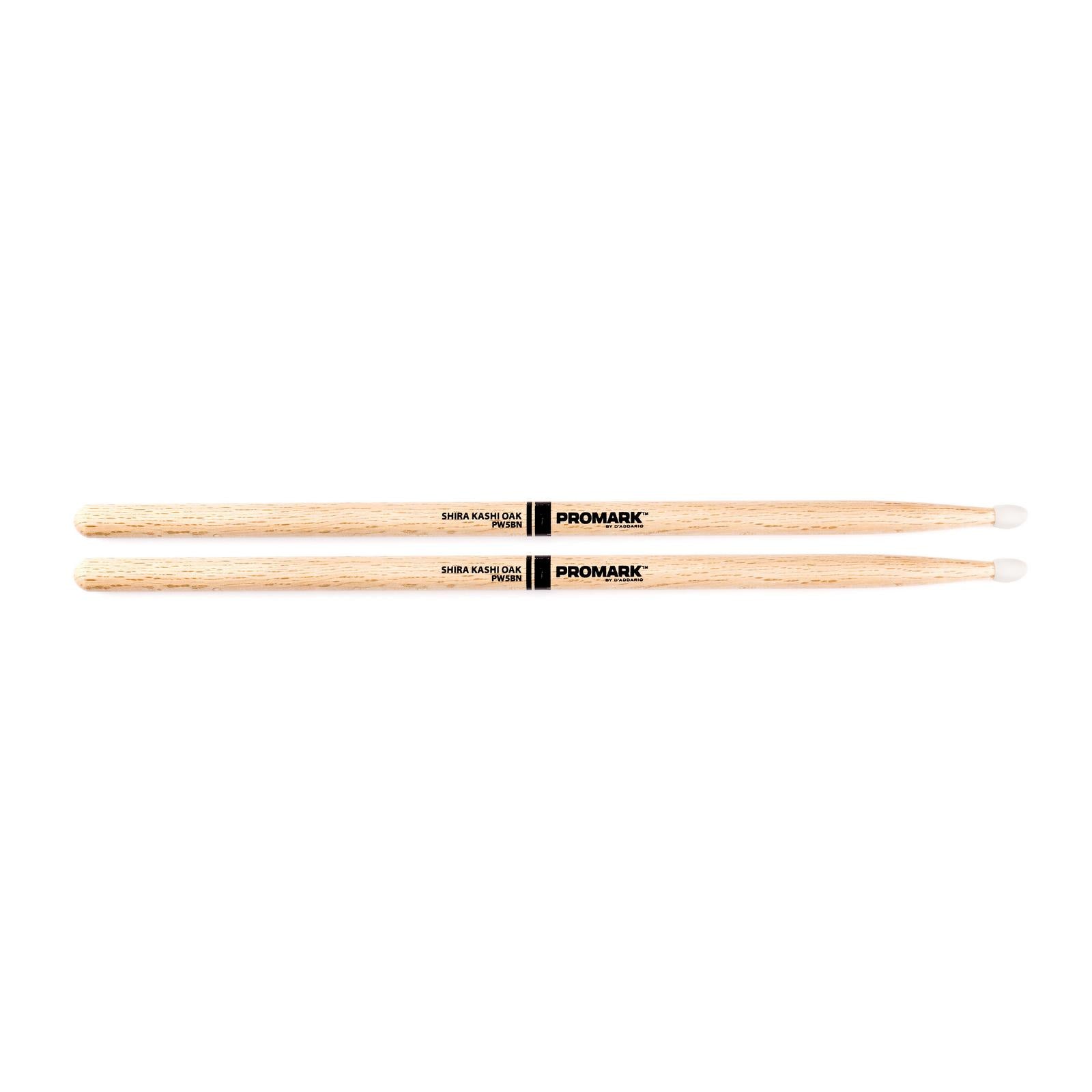 ProMark Shira Kashi Oak 5B Nylon Tip drumstick