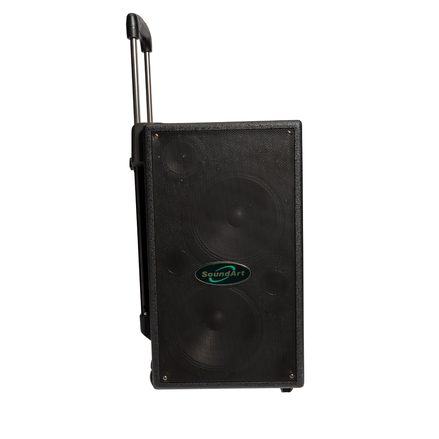SoundArt PWA-100-D 100 Watt Rechargeable Wireless PA System with DVD Player and Dual-Channel Microphone