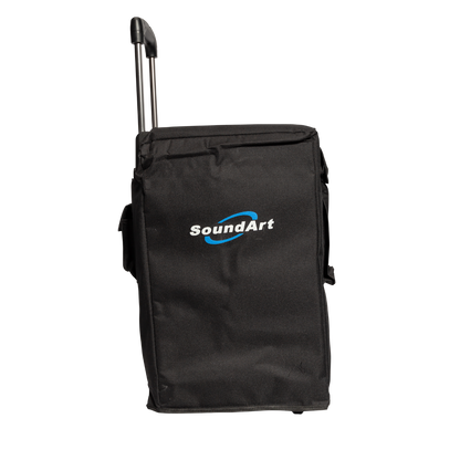 SoundArt PWA-100-D 100 Watt Rechargeable Wireless PA System with DVD Player and Dual-Channel Microphone — view 4