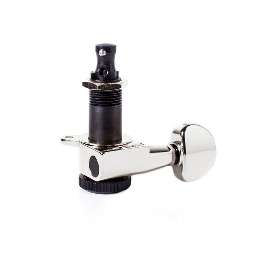 Planet Waves Auto-Trim Tuning Machines, 6 In-Line setup, Chrome