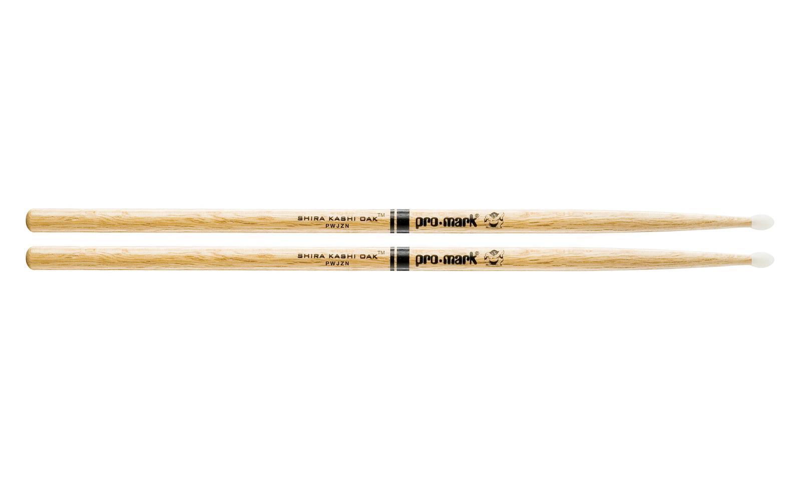 ProMark Shira Kashi Oak JZ "Jazz" Nylon Tip drumstick