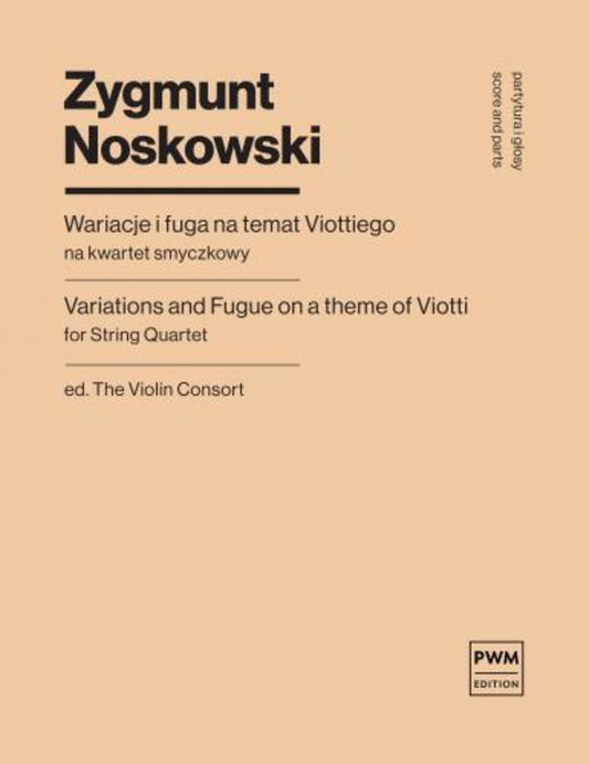 Variations And Fugue On A Theme Of Viotti String Quartet