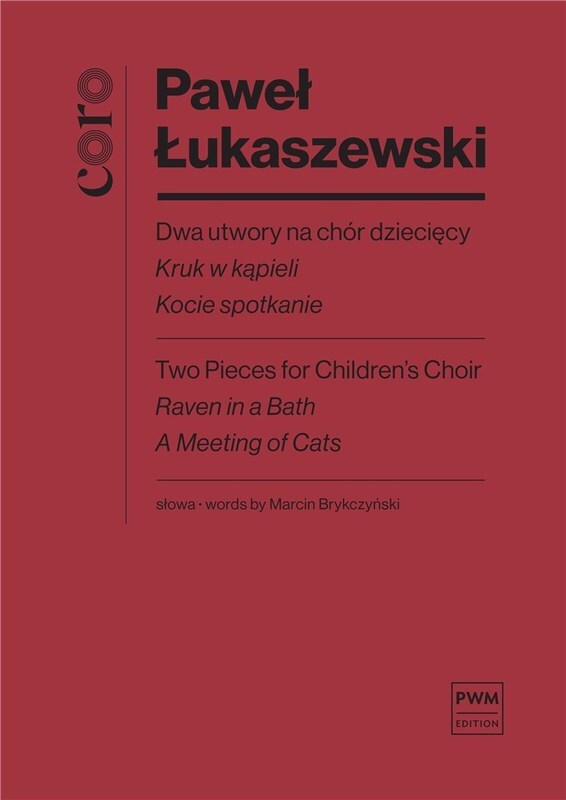 2 Pieces For Childrens Choir Choral Score A Cappella Octavo
