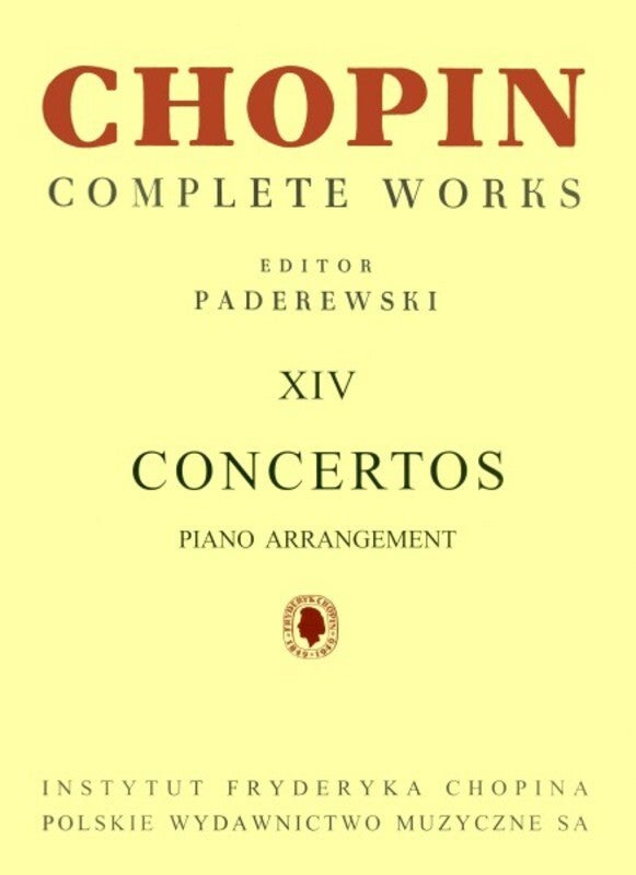 Concertos Op 11 Op 21 Ed Paderewski Cw Xiv (Softcover Book)