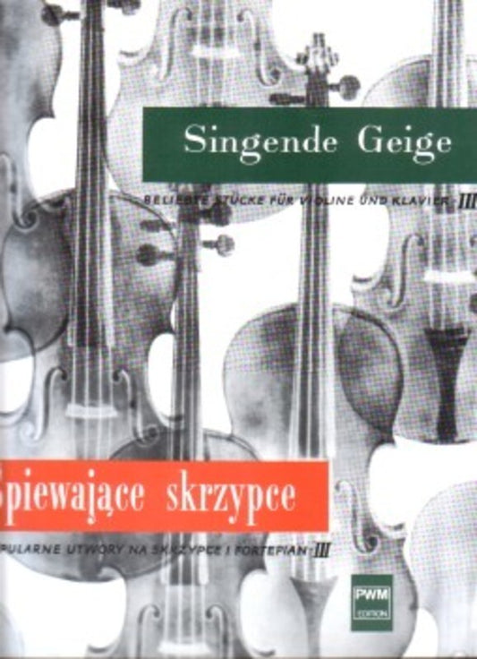 Singing Violin Book 3 Violin Piano (Softcover Book)