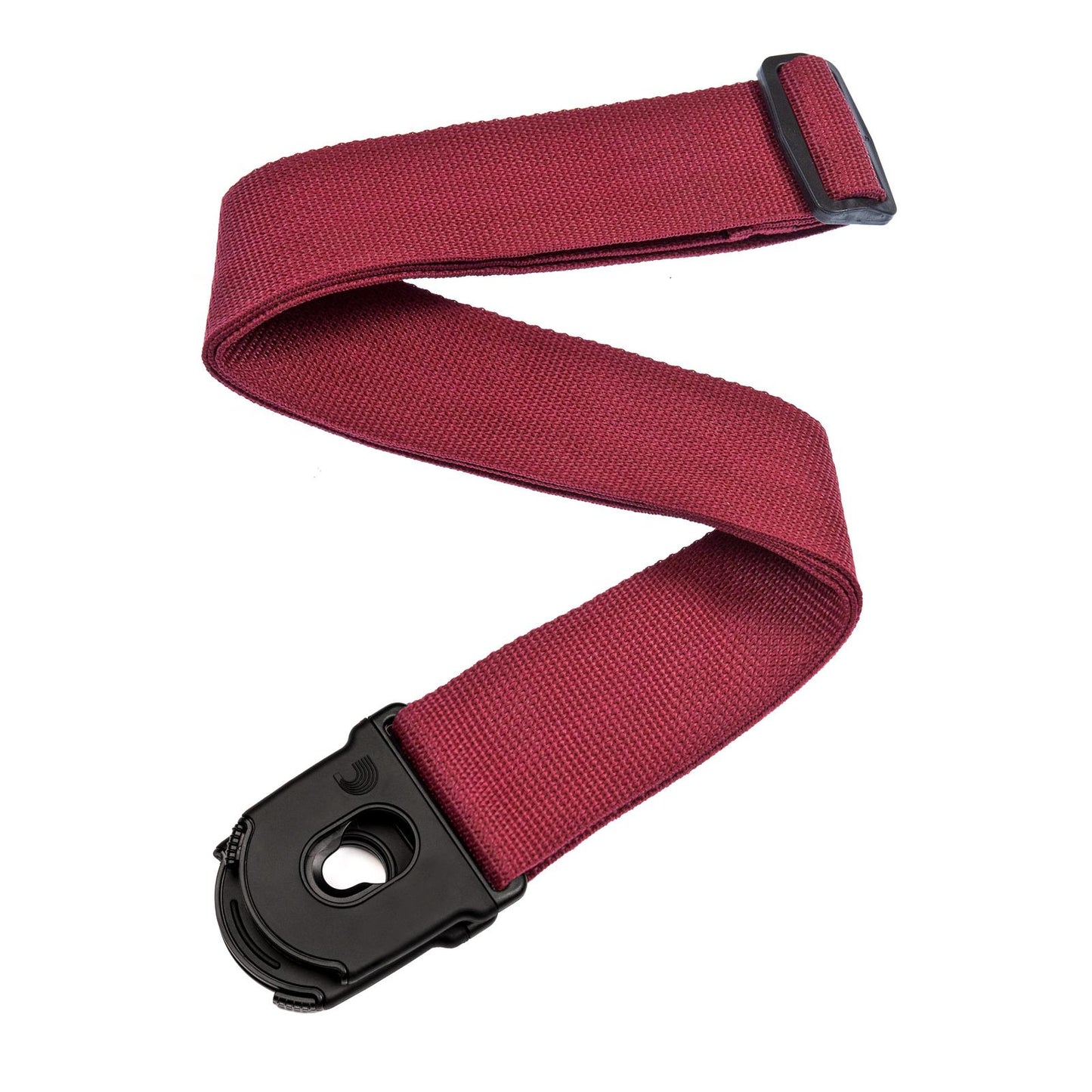 Planet Waves Planet Lock Guitar Strap, Polypropylene, Red