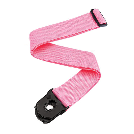 Planet Waves Planet Lock Guitar Strap, Polypropylene, Pink