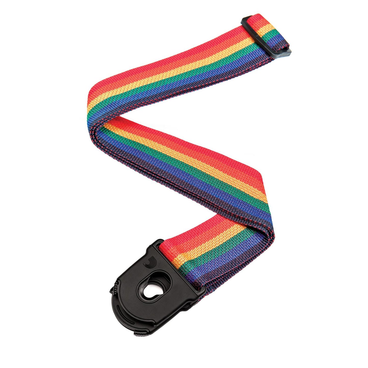 Planet Waves Planet Lock Guitar Strap, Rainbow