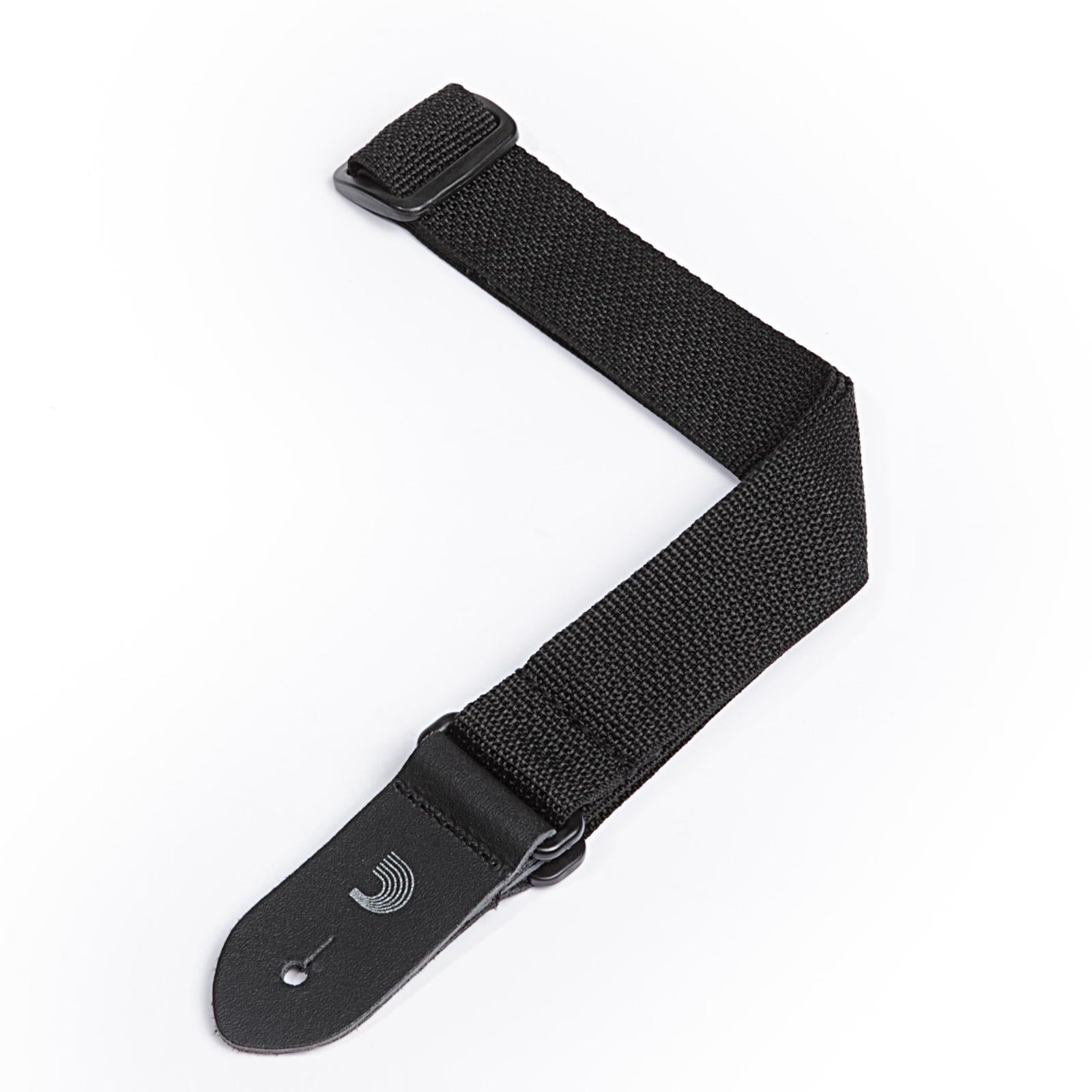 D'Addario 1.5 Inch Polypropylene Ukulele Strap - Black