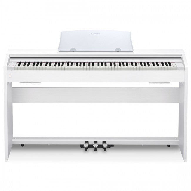 Casio 88-Key Tri-Sensor Scaled Hammer Action Keyboard with Morphing AiR Sound, 128 Polyphony, Chordana Play Compatibility, Simulated Ivory and Ebony K