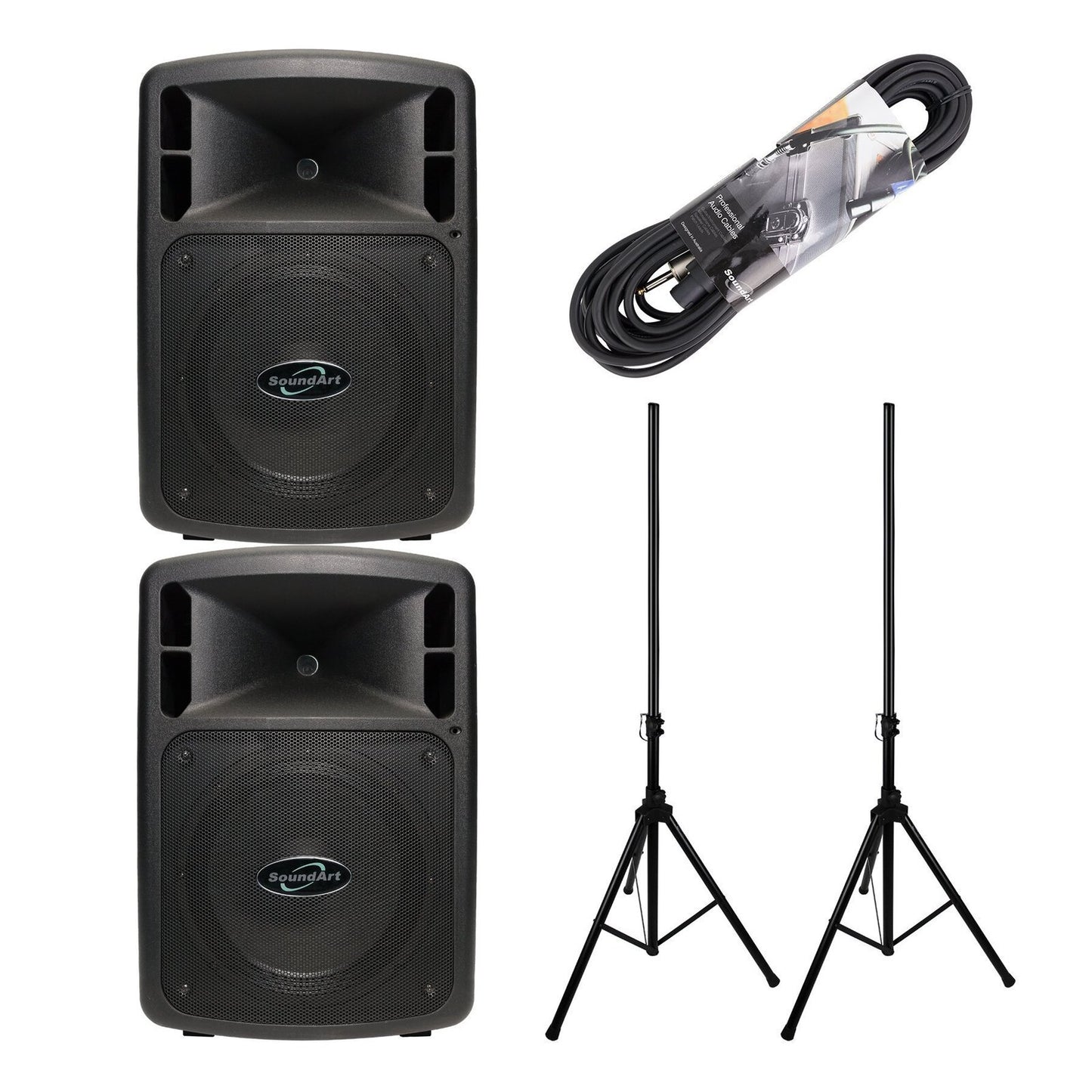 Soundart 200 Watt Compact Stereo PA Pack