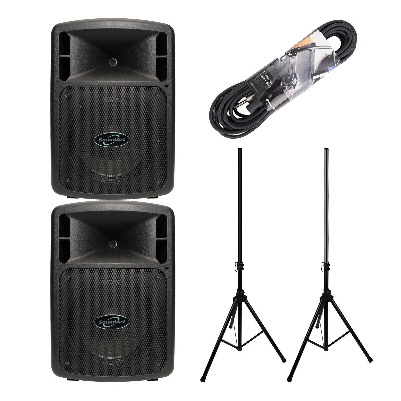 Soundart 200 Watt Compact Stereo PA Pack