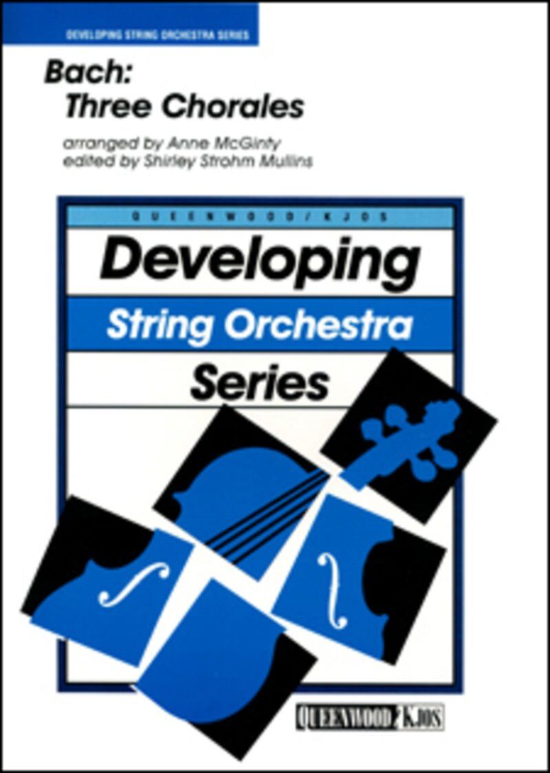 Bach Three Chorales for String Orchestra, Arranged by Anne McGinty, Queenwood, 1 Page