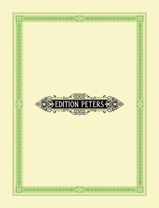 14 Selected Ragtimes, Vol. 1 for Piano, 4 Hands with CD - Joplin - Peters Q8610A