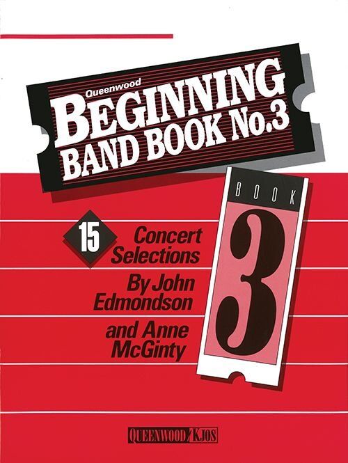 Beginning Band Book No 3 for Tenor Saxophone by Anne McGinty and John Edmondson