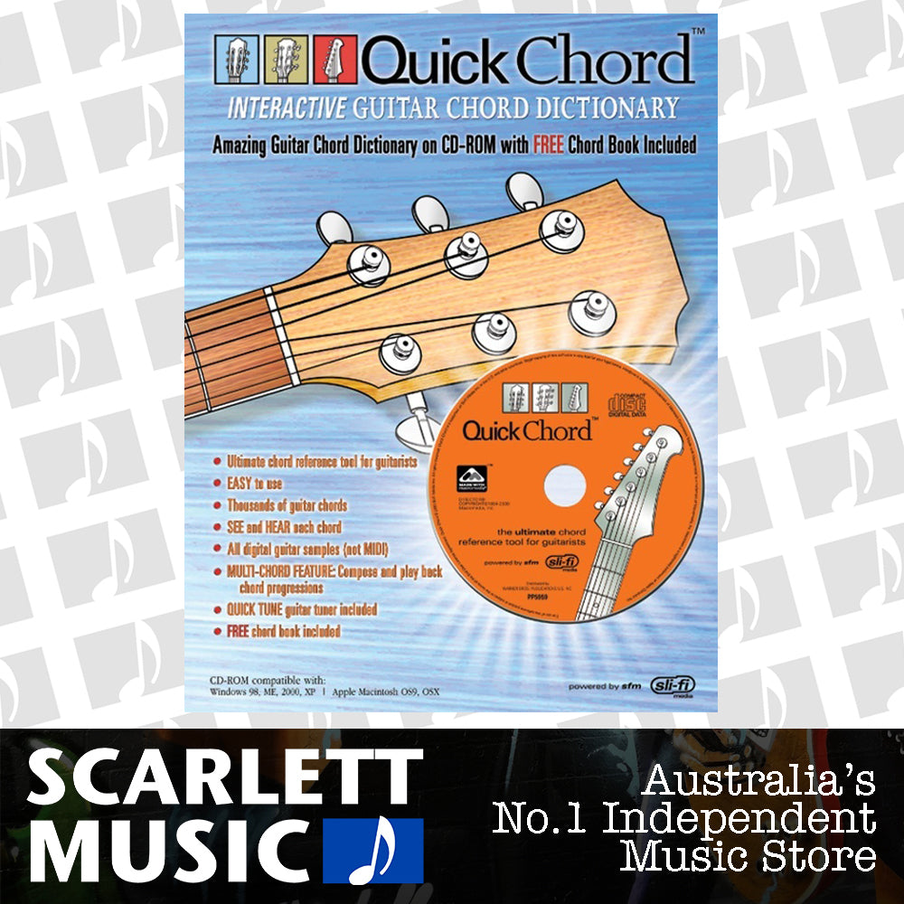 Interactive Guitar Chord Dictionary Book/CD Rom — view 2