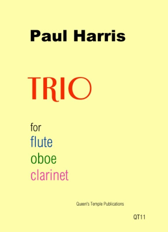 Trio For Flute Oboe and Clarinet (Softcover Book)