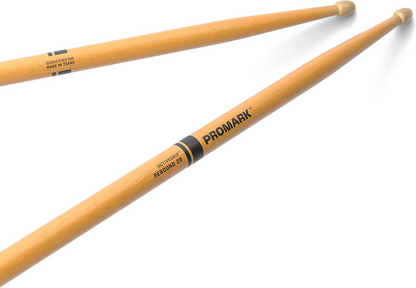 ProMark Rebound 2B ActiveGrip Clear Hickory Drumstick with Acorn Tip (PRO-R2BAGC) — view 4