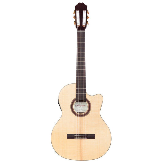 Kremona Rondo R65CW Classical Guitar Solid Spruce/Walnut with Case & Pickup