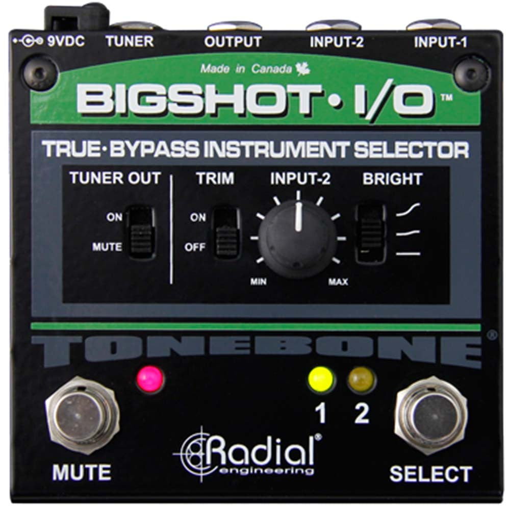 Radial BIGSHOT I/O - True Bypass Instrument Selector — view 3