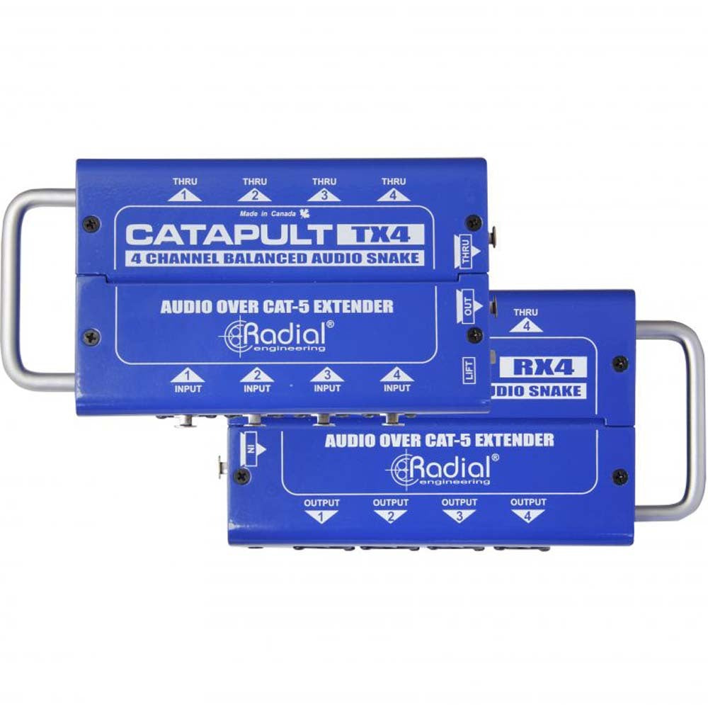 Radial CATAPULT RX4 - 4ch receiver with balanced outs uses shielded cat-5 — view 2