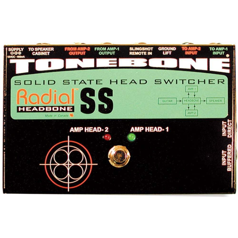 Radial HEADBONE SS - Amp Head switcher for two solid state amps — view 3