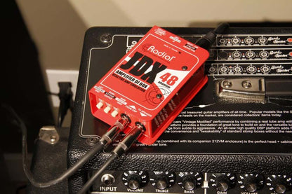 Radial JDX 48 - Class-A Reactive DI Box for Guitar Amp - +48V Phantom Powered / 15VDC — view 2