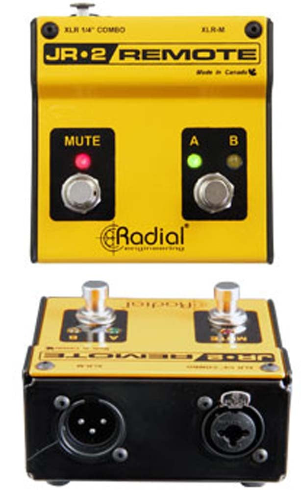 Remote Control A/B input select and mute-w/remote powered LEDs