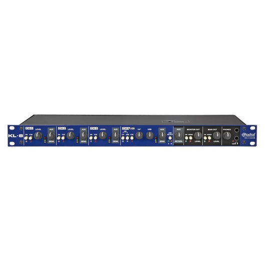 Radial KL-8 - Rackmount keyboard mixer station with redundant USB inputs
