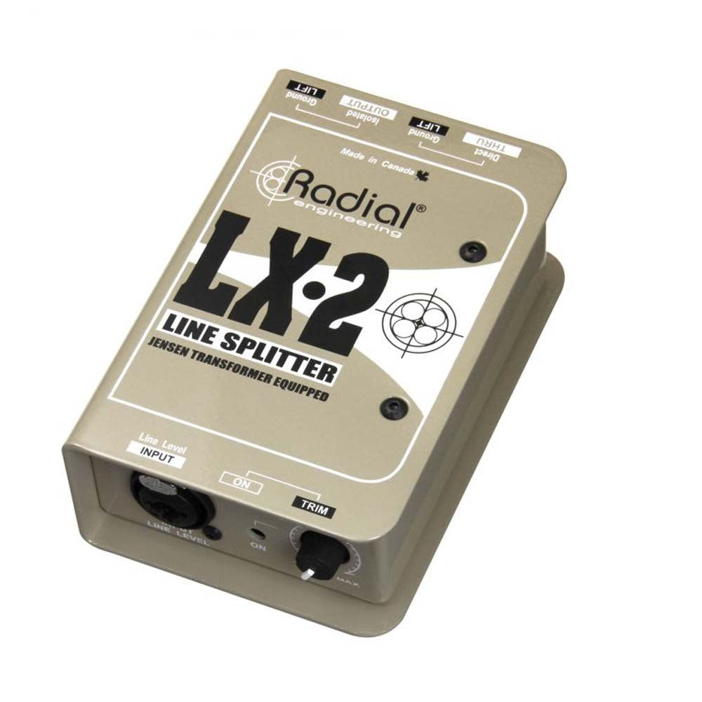 Radial LX-2 - Passive Microphone Splitter - Single Isolated Out - Jensen transformer — view 2