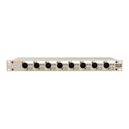 Radial LX8-J - 8 channel balanced line level splitter with Jensen transformers