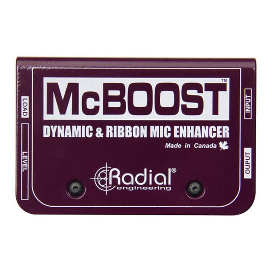 Radial McBoost Microphone Signal Intensifier