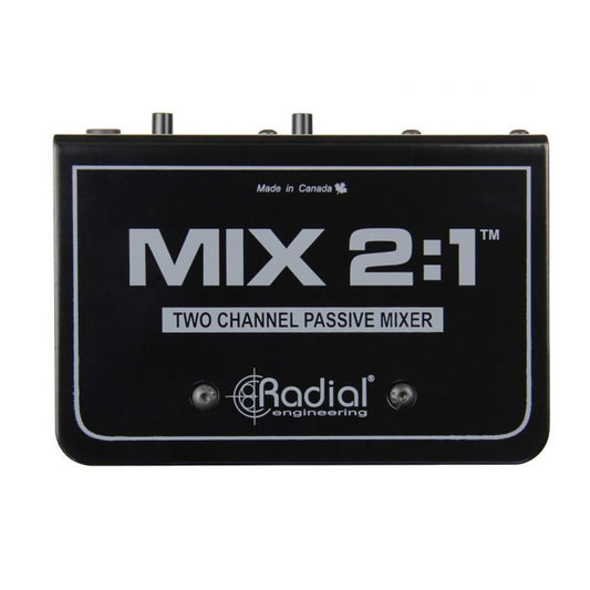 Radial Mix 2:1 - Passive Balanced MIXER, 2 IN 1 Out
