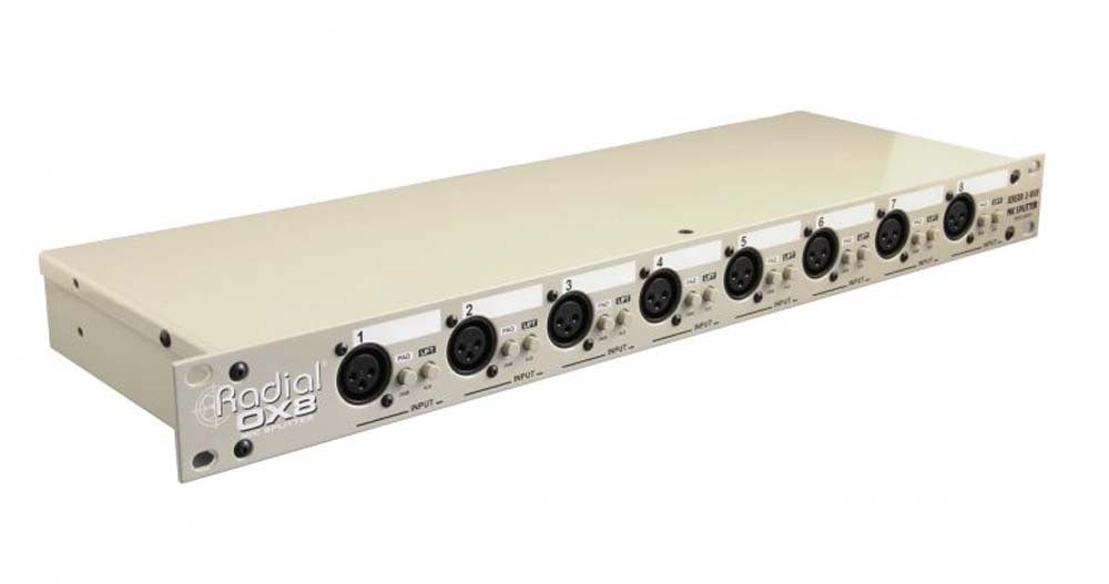 Radial OX-8 Eight Channel 3-way Mic Splitter — view 2