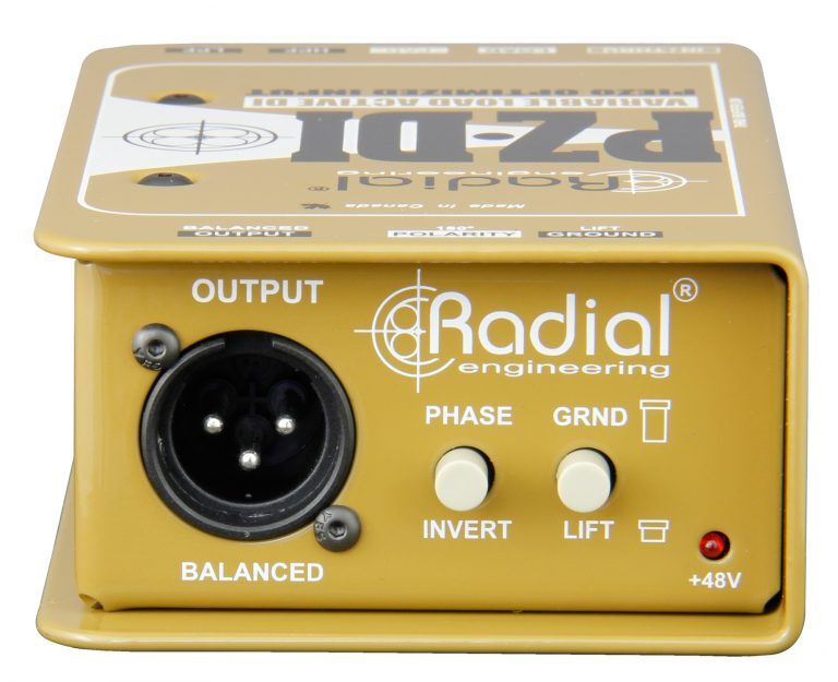 Active +48V Phantom Powered Piezo Pickup Optimized Direct Box — view 3