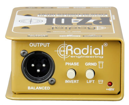 Active +48V Phantom Powered Piezo Pickup Optimized Direct Box — view 3