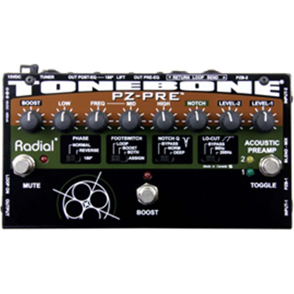 Radial PZ-PRE - Acoustic Instrument Preamp — view 3