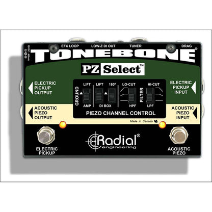 Radial PZ SELECT — view 3