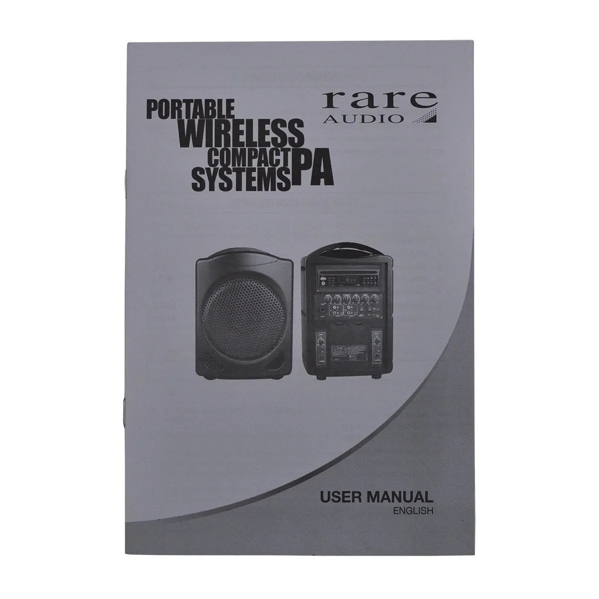 Rare Audio RA-RB-80 80 Watt Portable Rechargeable PA System with MP3 Player, FM Tuner, Remote, and Accessories — view 5