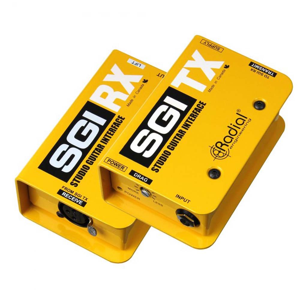 Radial SGI - Active Class-A Studio Guitar Interface with TX and RX modules. PSU included — view 2