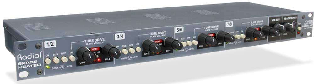 Radial Space Heater Analog Summing Mixer & Tube Drive