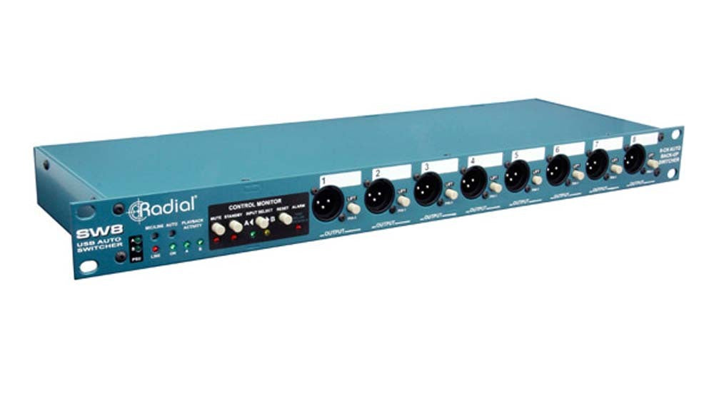 Radial SW8-USB - Dual USB in w/ separate 24bit/192k D / A converter cards — view 2