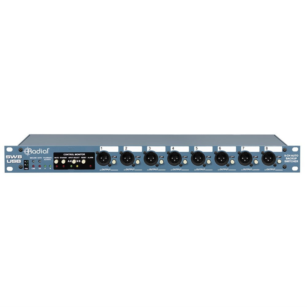 Radial SW8-USB - Dual USB in w/ separate 24bit/192k D / A converter cards